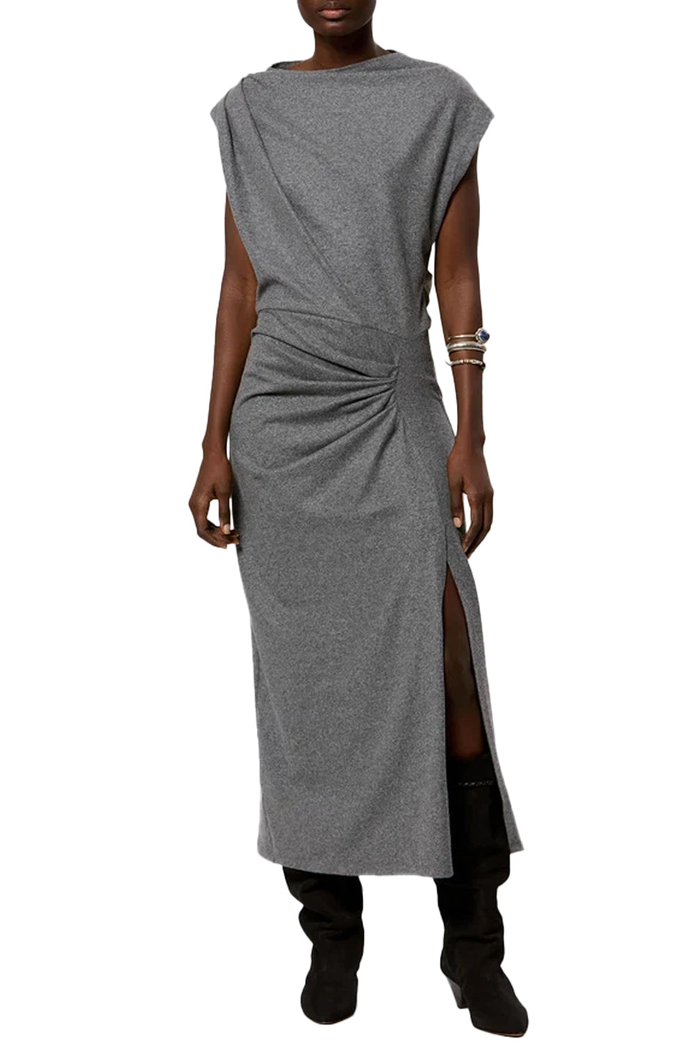 Naerys Dress in Grey