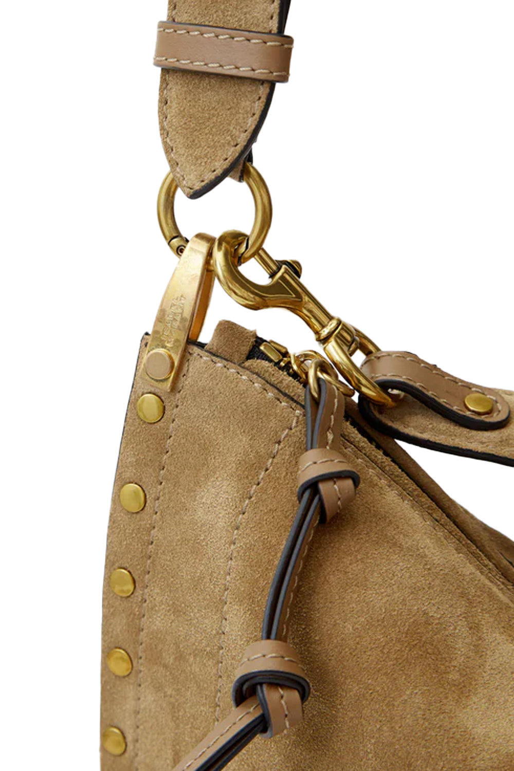 Oskan Soft Zip Bag in Taupe