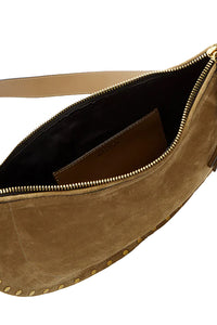 Oskan Soft Zip Bag in Taupe