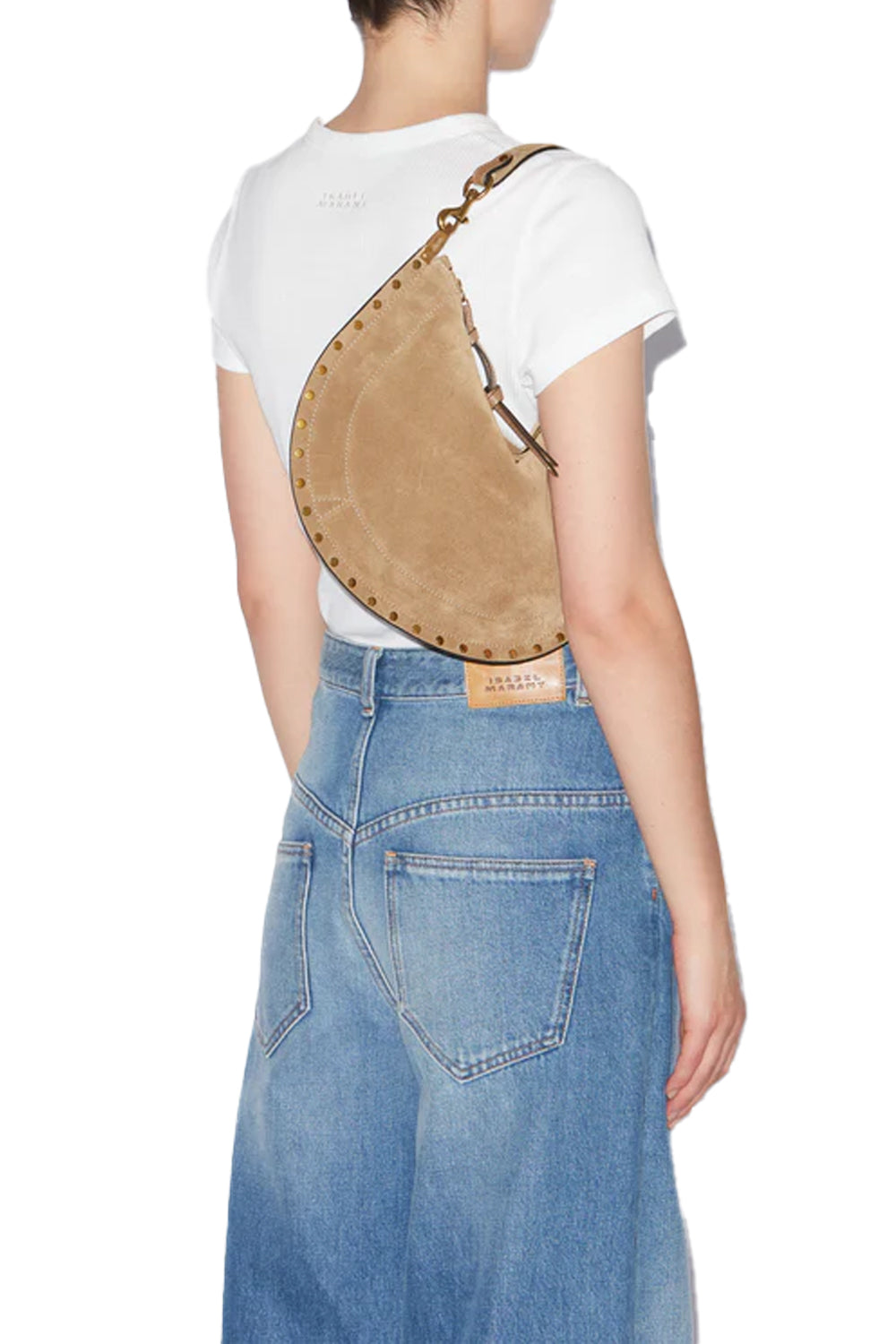 Oskan Soft Zip Bag in Taupe