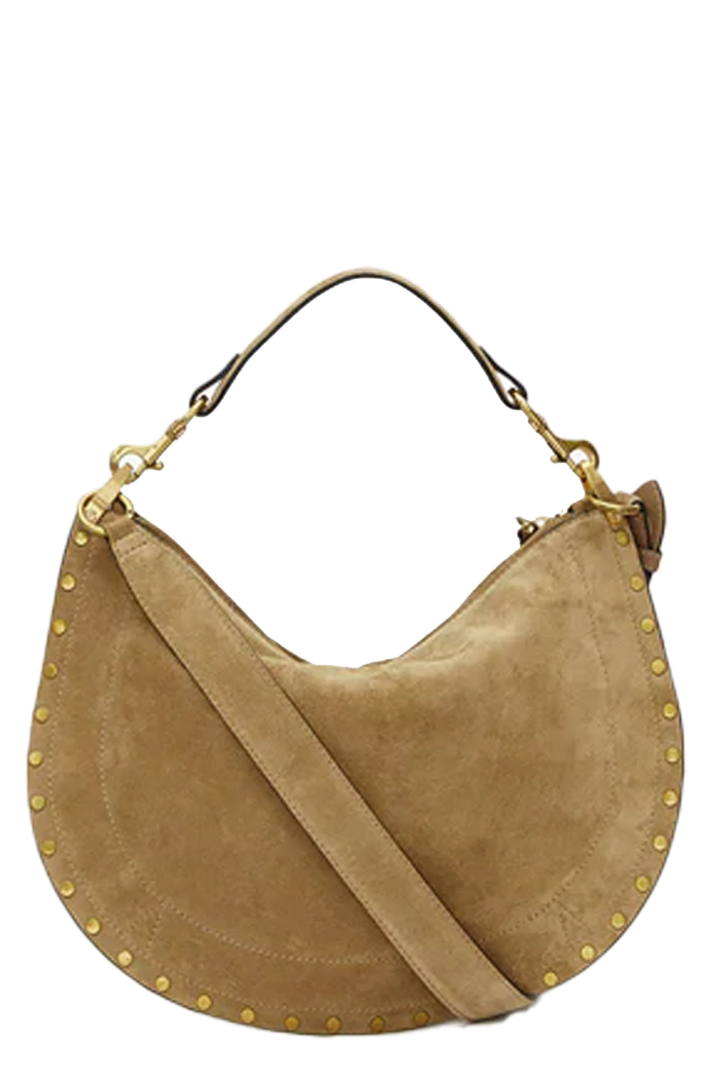 Oskan Soft Zip Bag in Taupe