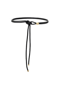 Silvia Belt in Black and Gold