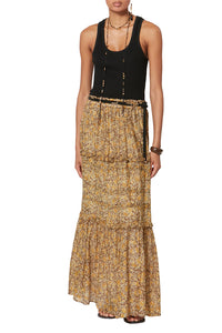 Volomia Skirt in Khaki