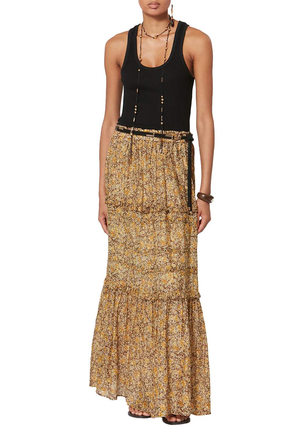 Volomia Skirt in Khaki