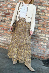 Volomia Skirt in Khaki