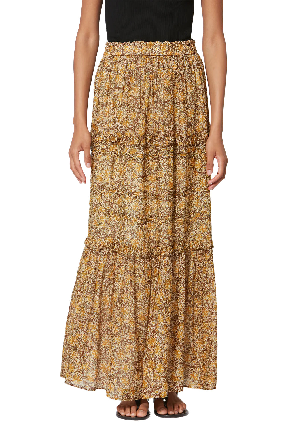 Volomia Skirt in Khaki