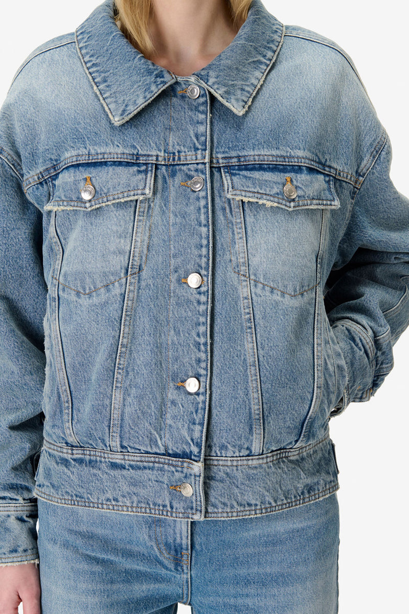 Sophia Denim Jacket in Blue