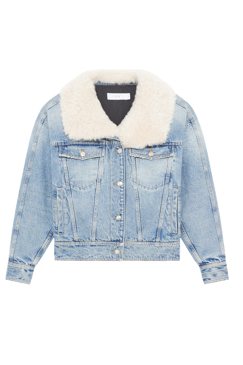 Sophia Denim Jacket in Blue