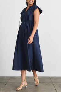 Ivana Dress in Maritime Blue