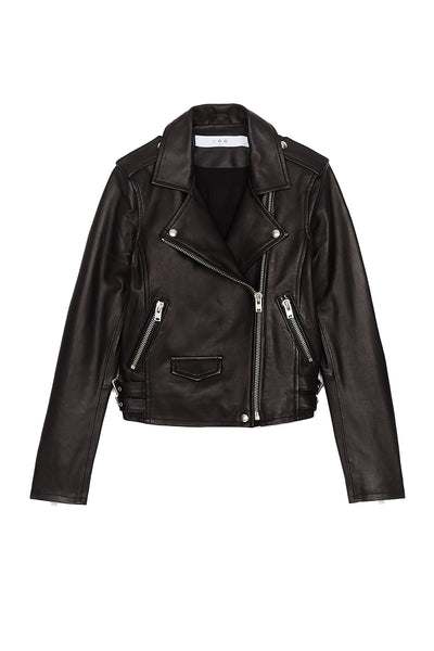 Ashville Leather Jacket in Black