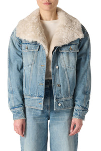 Sophia Denim Jacket in Blue