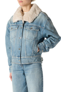 Sophia Denim Jacket in Blue