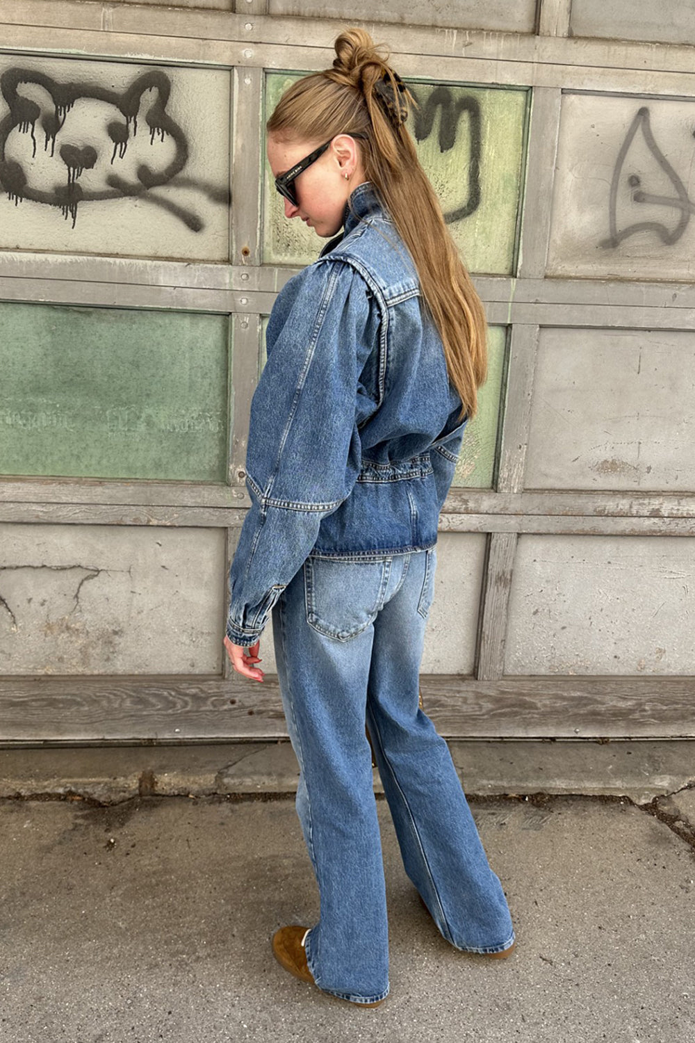 Dolie Jacket in Light Blue