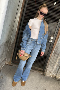 Dolie Jacket in Light Blue
