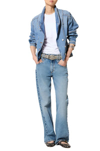 Dolie Jacket in Light Blue