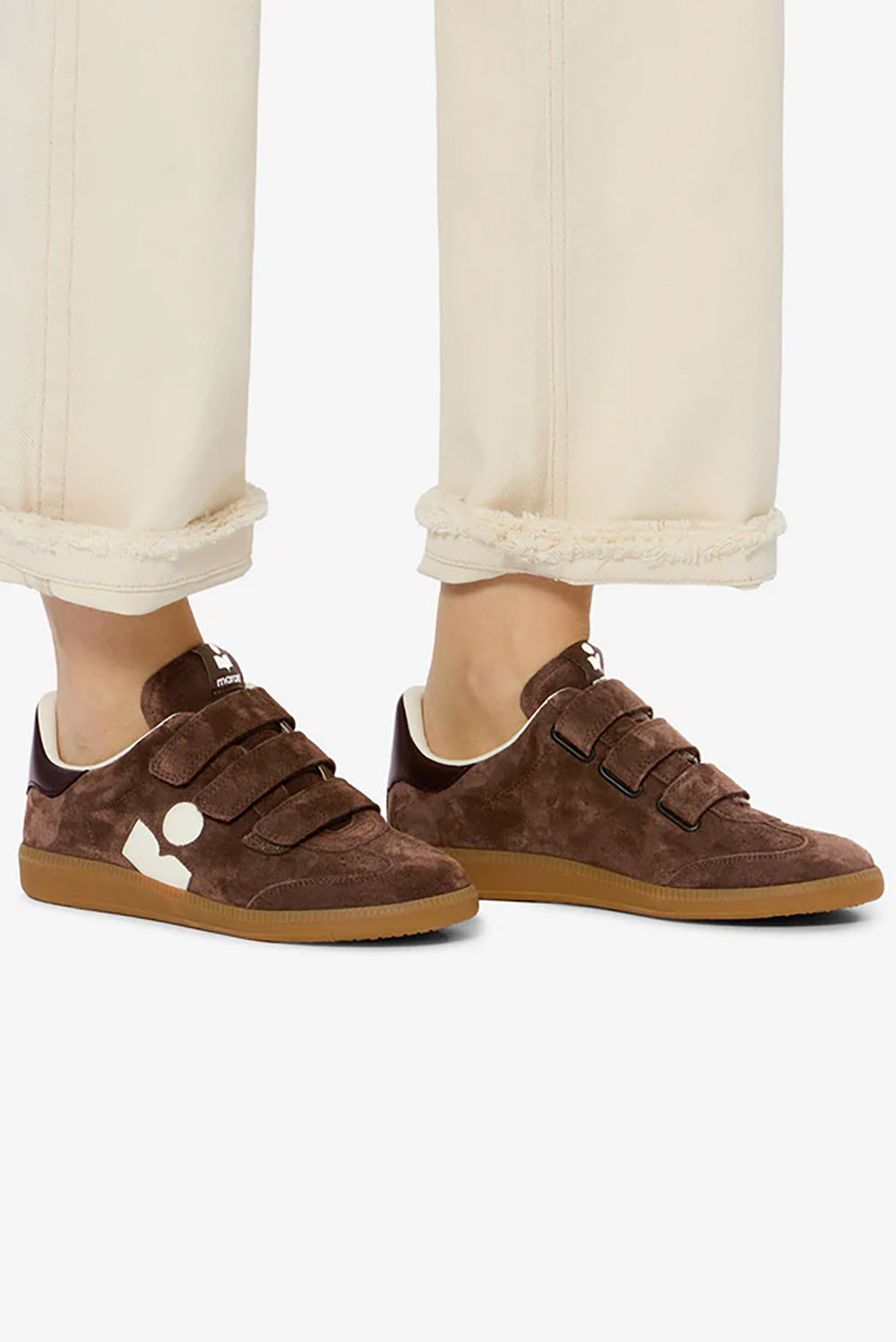 Beth Sneakers in Chocolate Milky White