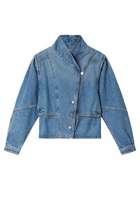 Dolie Jacket in Light Blue