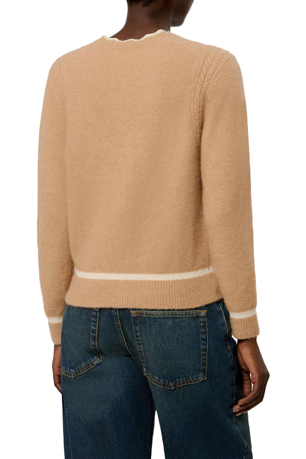 Naia Cardigan in Camel