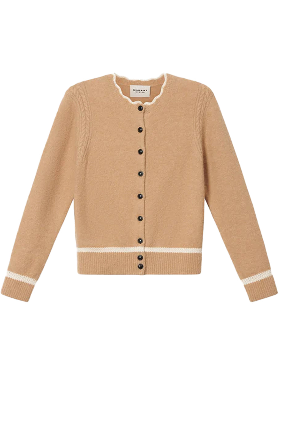 Naia Cardigan in Camel