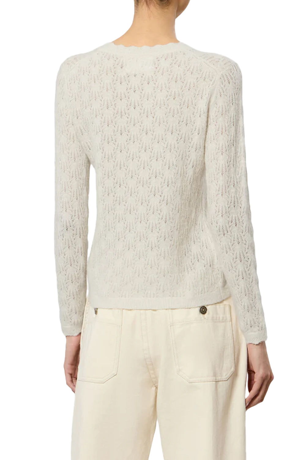 Obeline Pullover in Ecru
