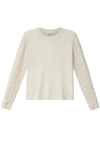 Obeline Pullover in Ecru