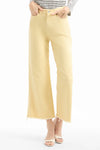 Taylor Cropped Wide-Leg Jean in Chamomile