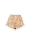Mulberry Drawstring Short in Stone Khaki