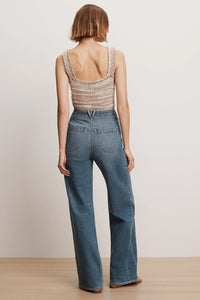 Taylor Godet Wide-Leg Jean in Sneak Peek