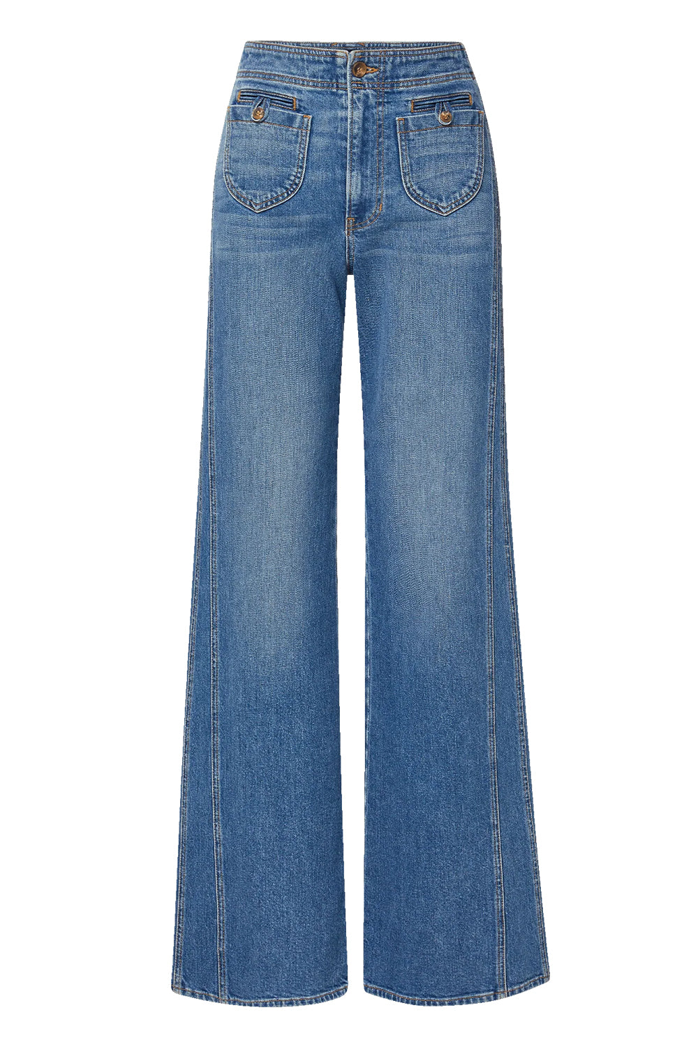 Taylor Godet Wide-Leg Jean in Sneak Peek