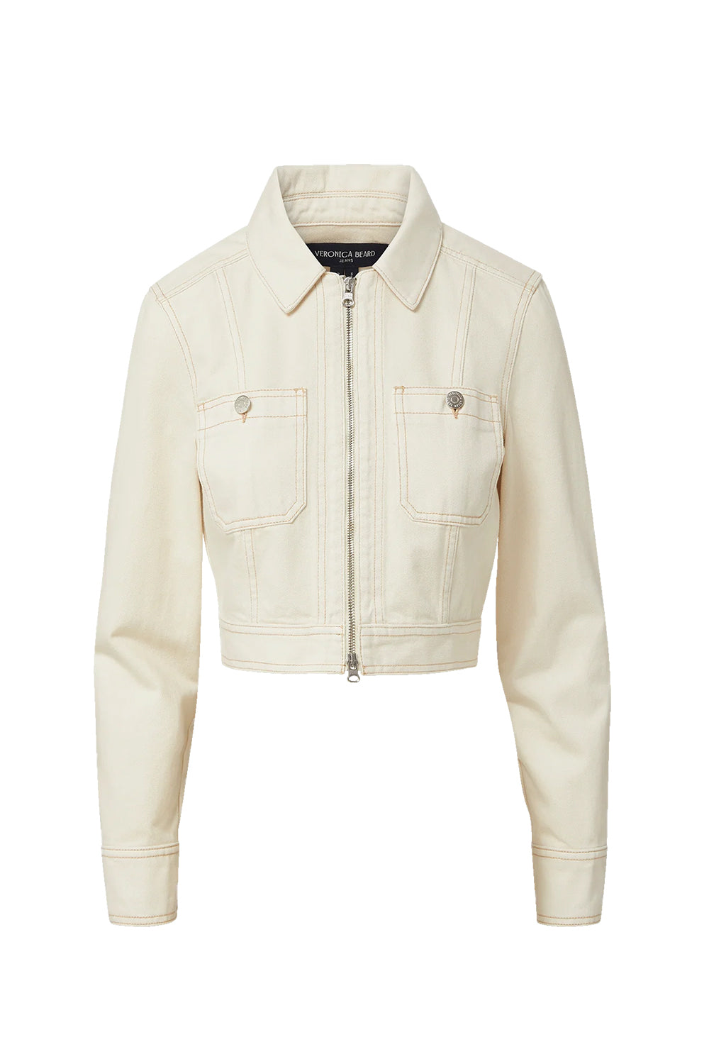 Patty Moto Jacket in Ecru