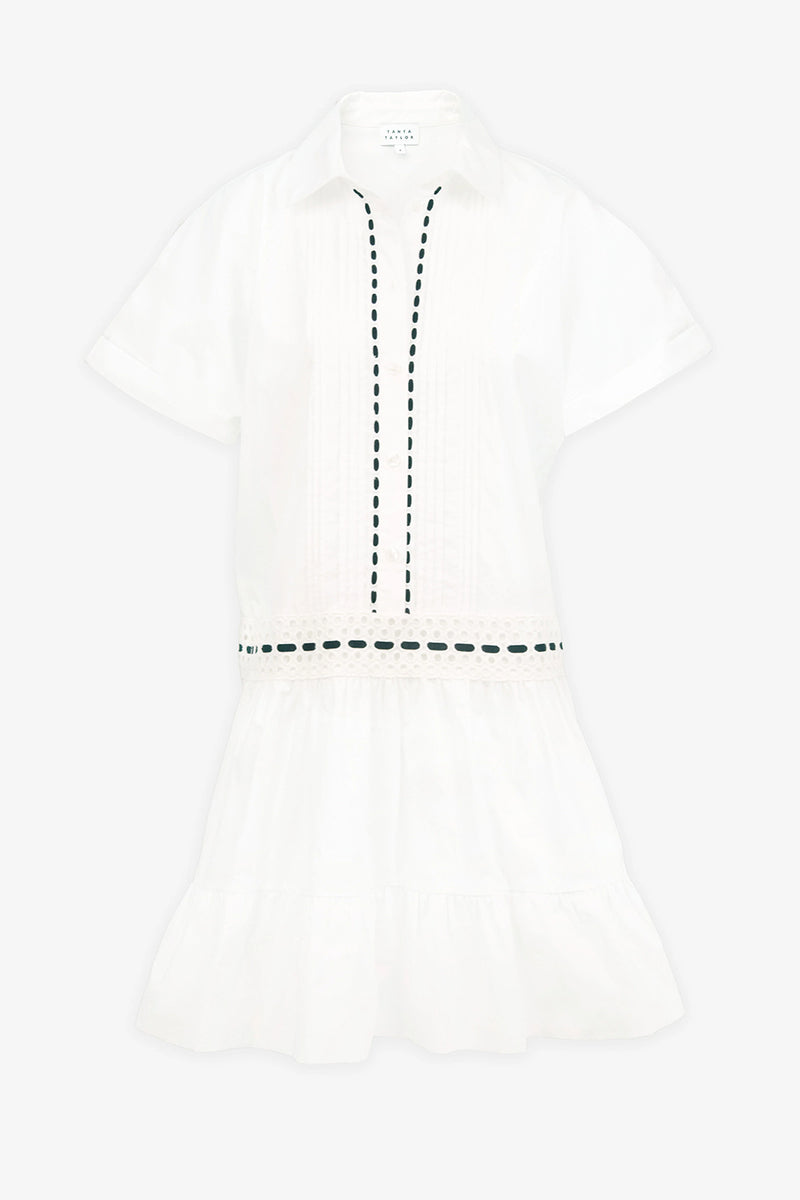 Jasmine Dress in White