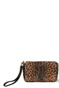 Clap M in Leopard Chamois Split Suede