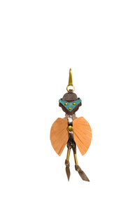 Daniel Charm Keychain in Multi Vert