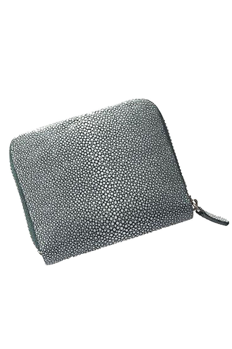 Sal Small Zip Wallet in Grey