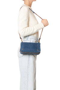 Bobi in Split Suede Jeans