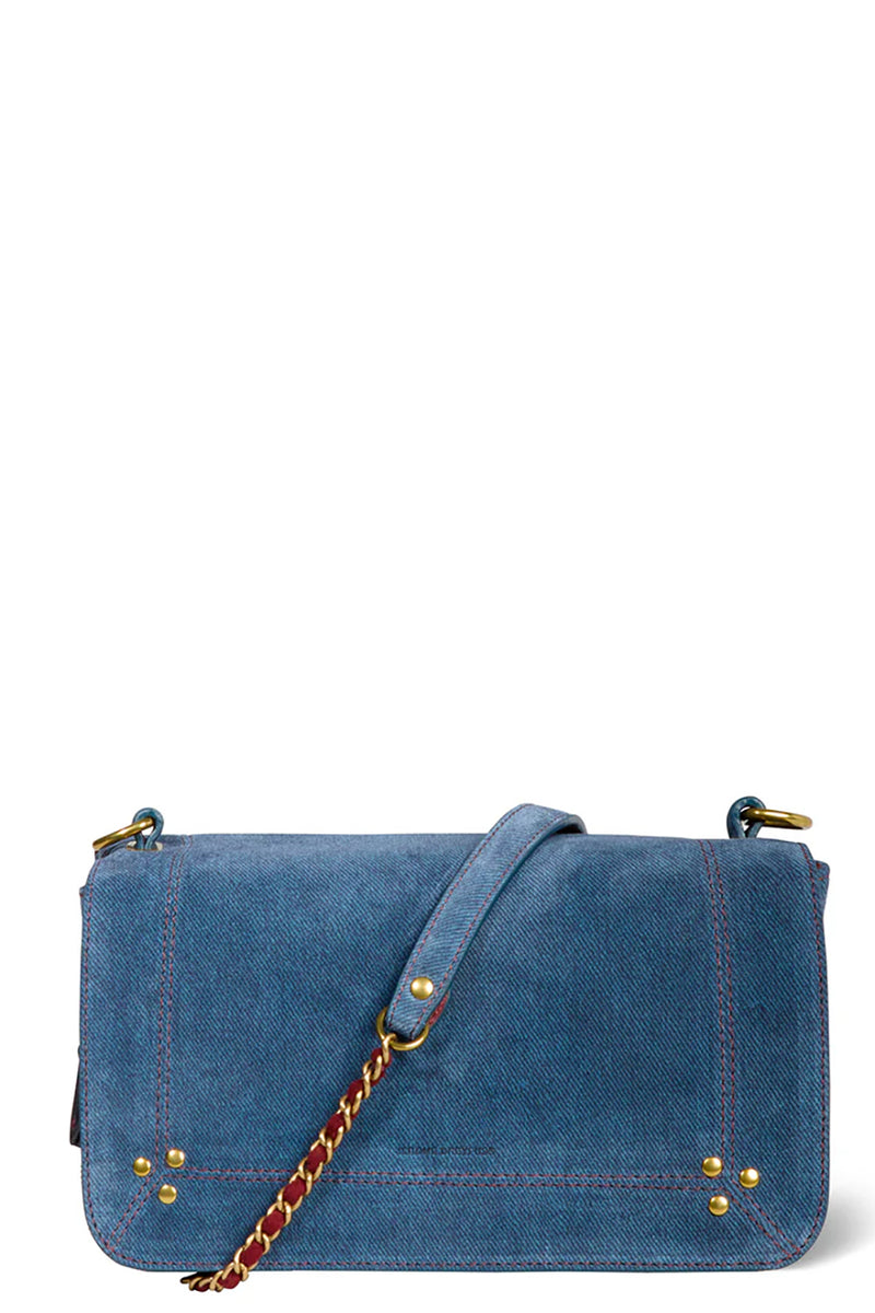 Bobi in Split Suede Jeans