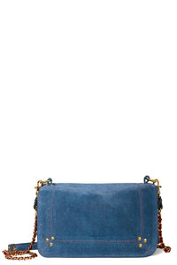 Bobi in Split Suede Jeans