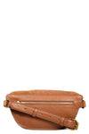 Lino Banane Belt Bag in Split Suede Caramel