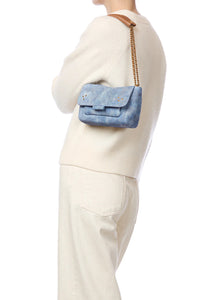 Lulu S in Washed Jean's Split Suede