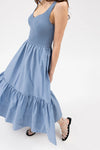Josephina Dress in Blue Bird
