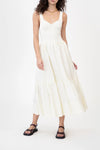 Josephina Dress in Chalk