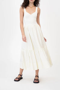 Josephina Dress in Chalk