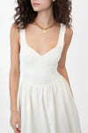 Josephina Dress in Chalk