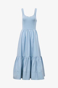 Josephina Dress in Blue Bird