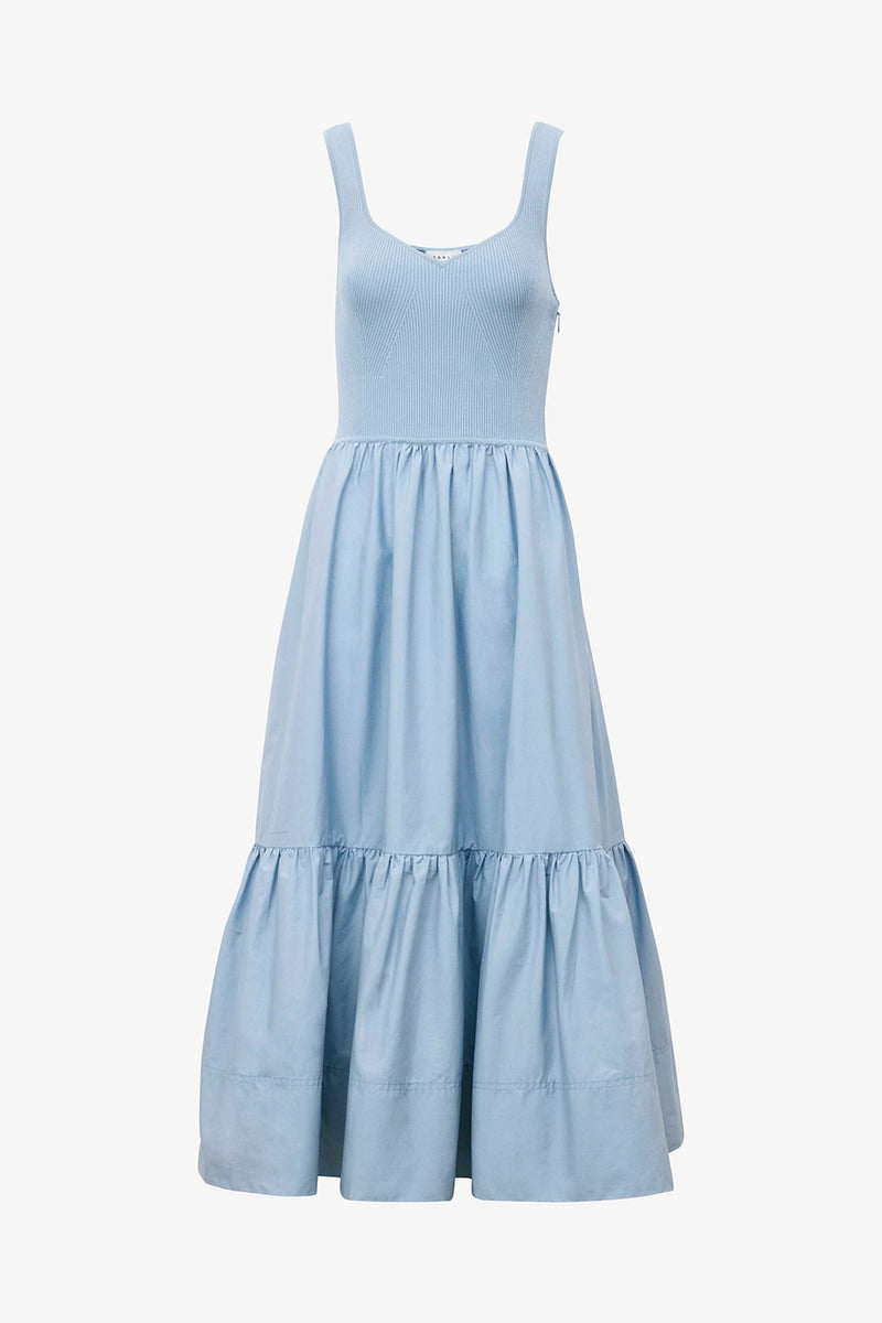 Josephina Dress in Blue Bird