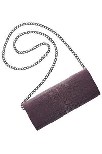 Lara Clutch in Merlot