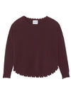 Mela Sweater in Bordeaux