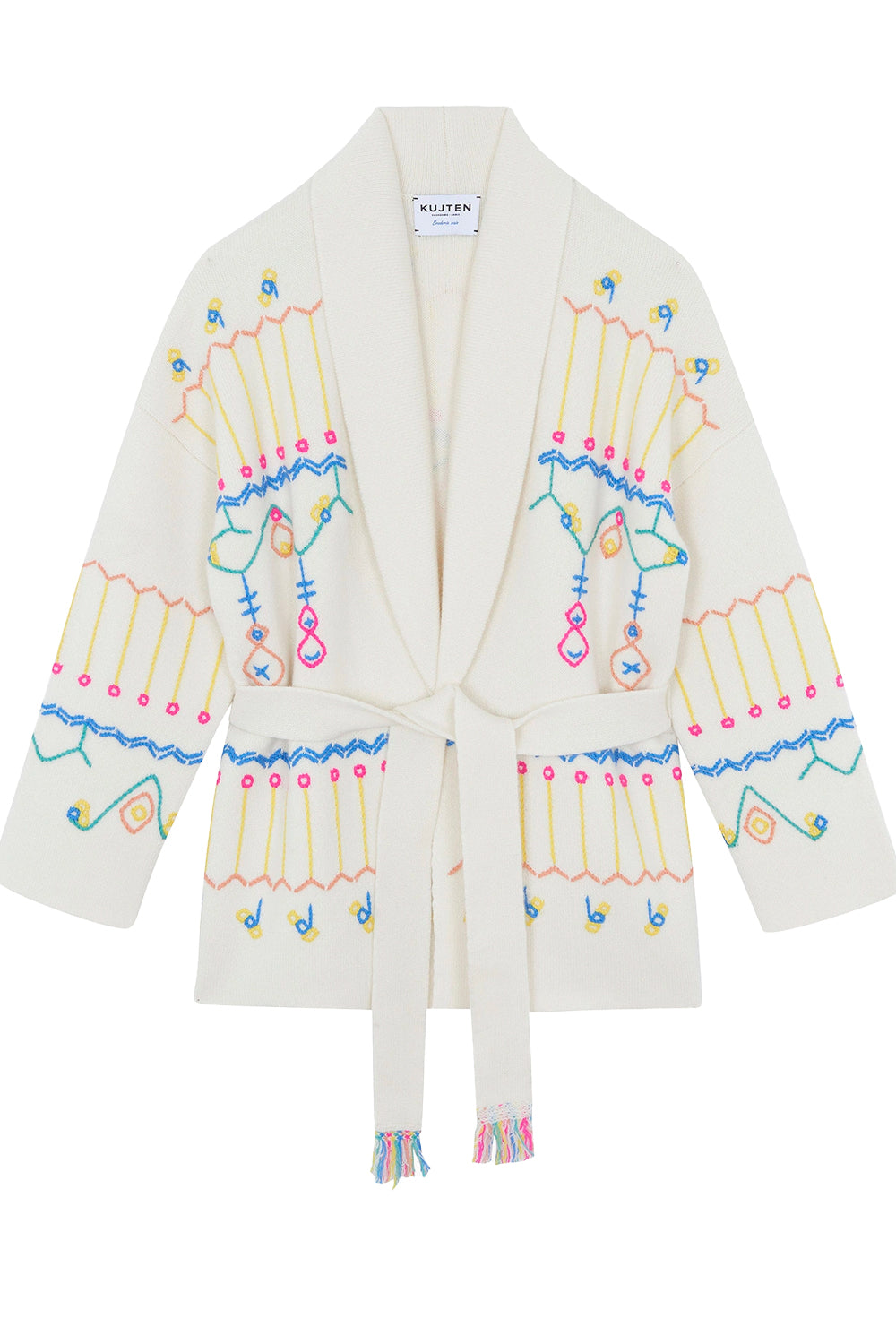 Mazigh Cardigan in Blanc