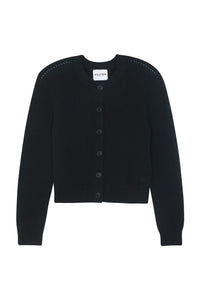 Caroline Cardigan in Noir