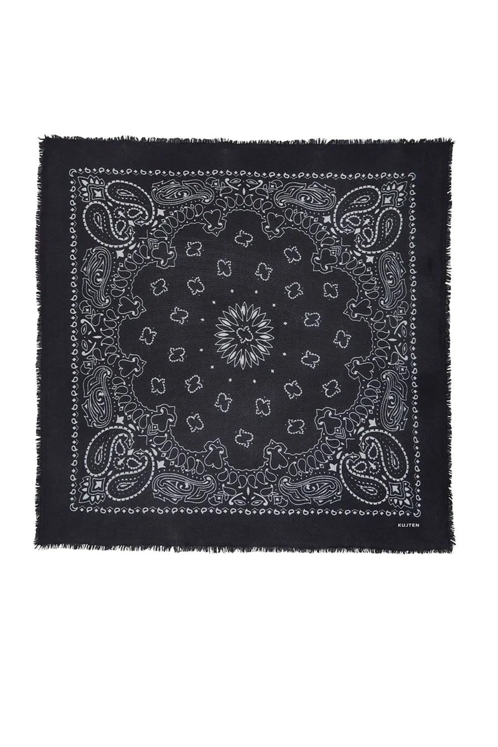 Large Bandana Hachiko in Noir